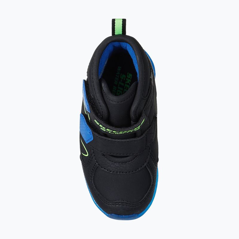 Buty dziecięce SKECHERS Illumi-Brights Splash Beams black/blue/lime 13