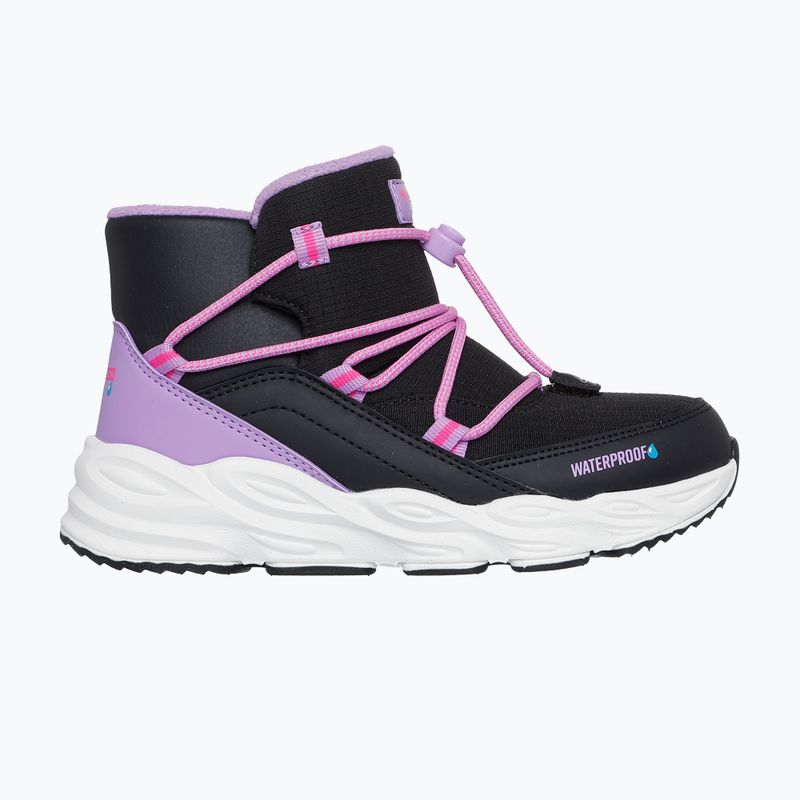 Śniegowce dziecięce SKECHERS Turbo Tread Black 9