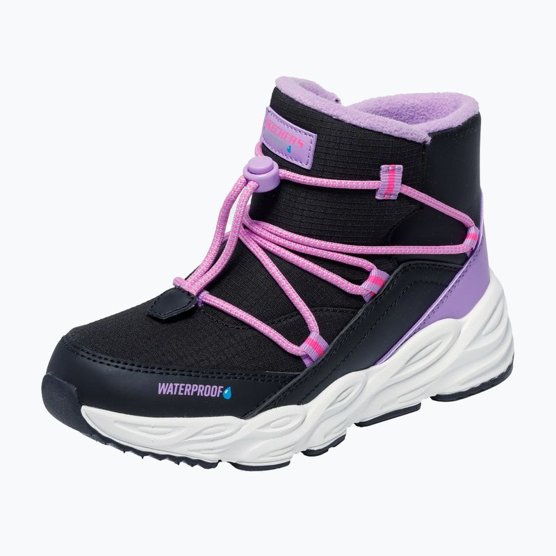 Śniegowce dziecięce SKECHERS Turbo Tread Black 11