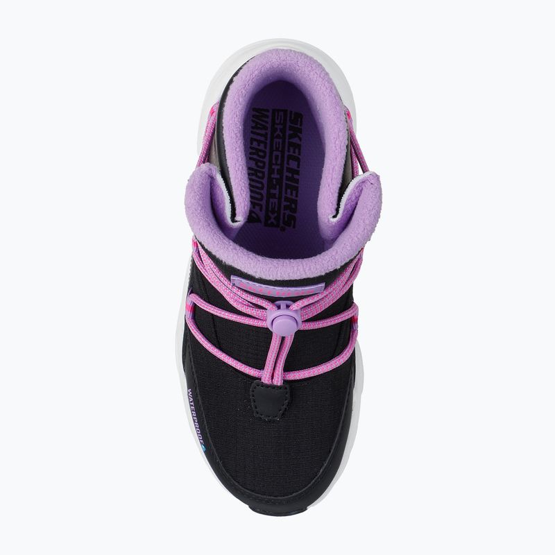 Śniegowce dziecięce SKECHERS Turbo Tread Black 13