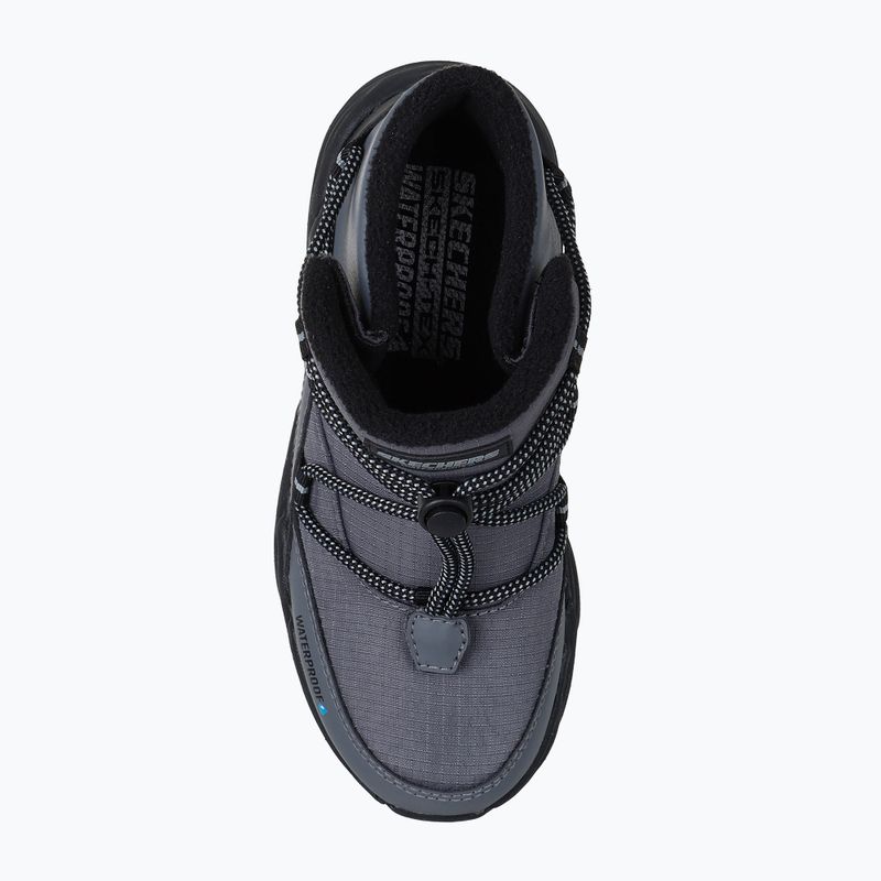 Buty zimowe dziecięce SKECHERS Turbo Tread Storm Glider gray 13