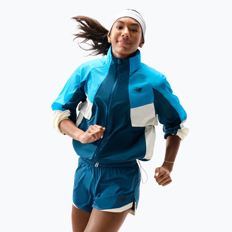 Spodenki do biegania damskie New Balance Run Essentials 3" Short streamsong 11