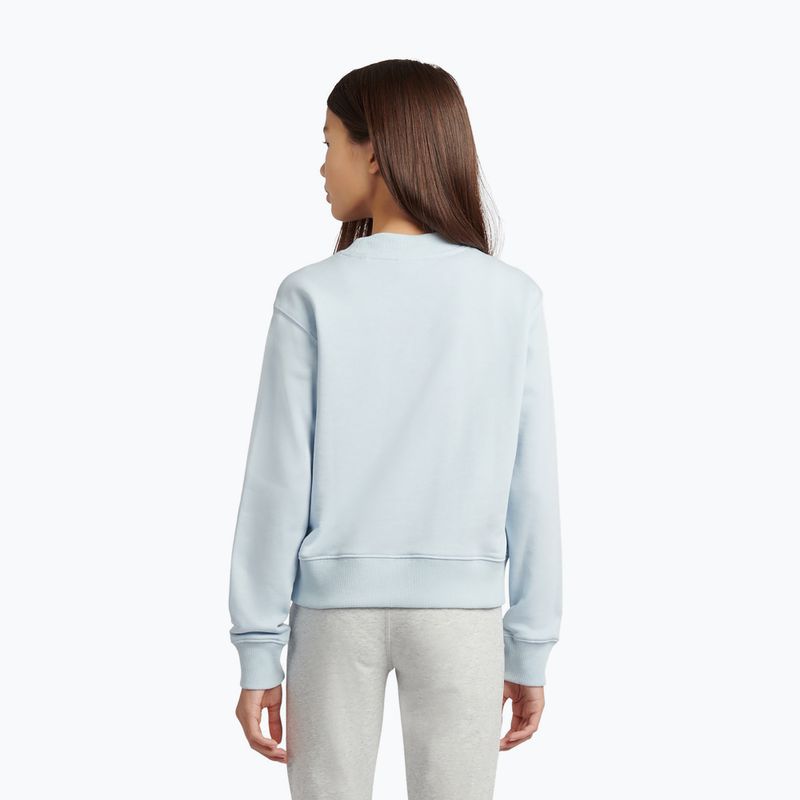 Bluza dziecięca New Balance FT Stacked Logo Crew oxford blue 3
