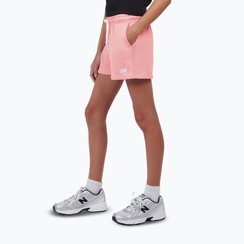 Spodenki dziecięce New Balance French Terry Small Logo double bubble 4