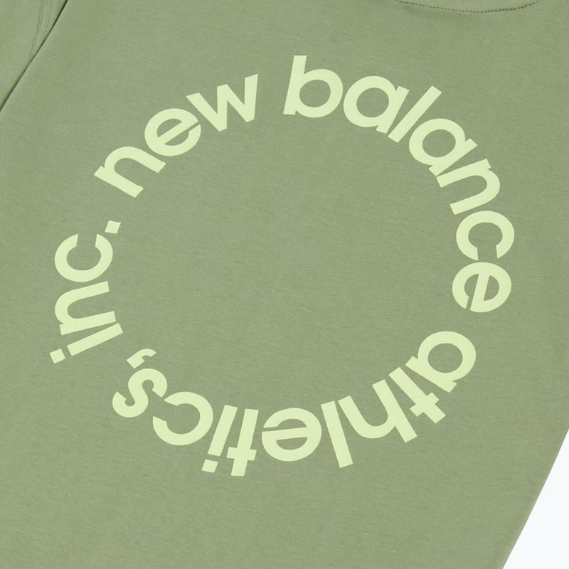 Koszulka dziecięca New Balance Circular Logo Graphic Tee oregano 3