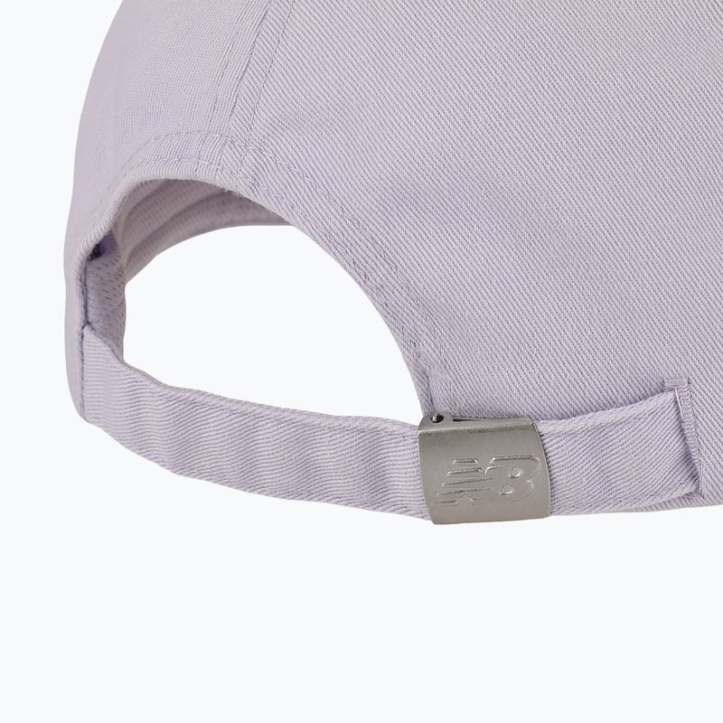 Czapka z daszkiem New Balance 6 Panel Classic V 2.0 smoked violet 3