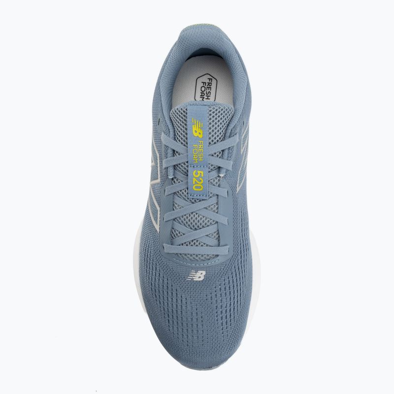 Buty do biegania męskie New Balance Fresh Foam 520's V9 zinc blue/light arctic grey/silver metallic 5