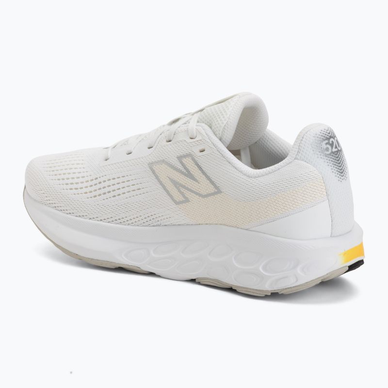 Buty do biegania męskie New Balance Fresh Foam 520's V9 white/silver metallic/satsuma orange 3