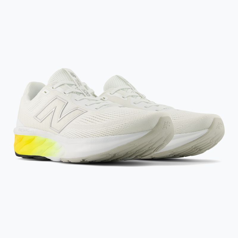 Buty do biegania męskie New Balance Fresh Foam 520's V9 white/silver metallic/satsuma orange 11
