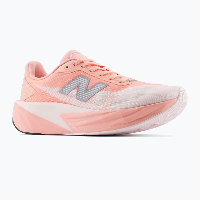Buty do biegania damskie New Balance FuelCell Rebel V5 pink lemonade/pink salt 8