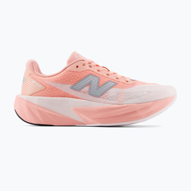 Buty do biegania damskie New Balance FuelCell Rebel V5 pink lemonade/pink salt 9