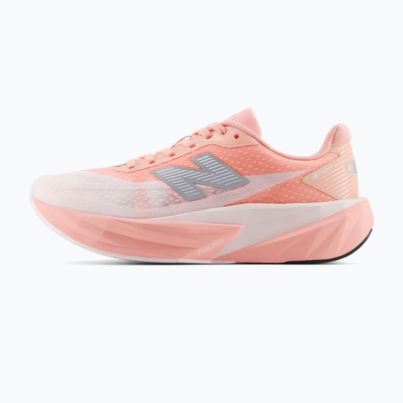 Buty do biegania damskie New Balance FuelCell Rebel V5 pink lemonade/pink salt 10
