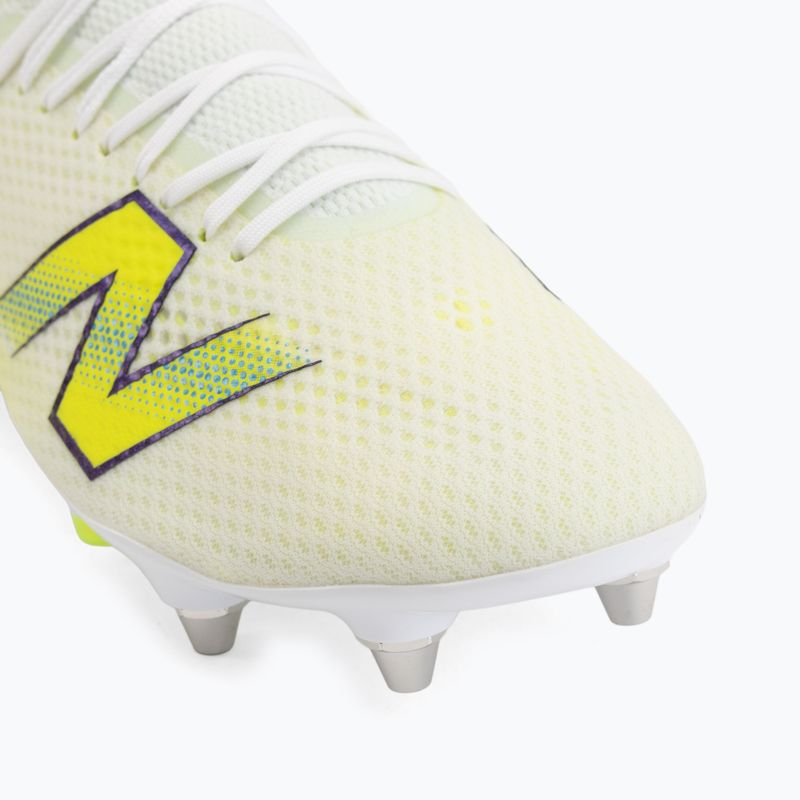 Buty piłkarskie New Balance Furon Pro V9 SG white/alkaline green 7