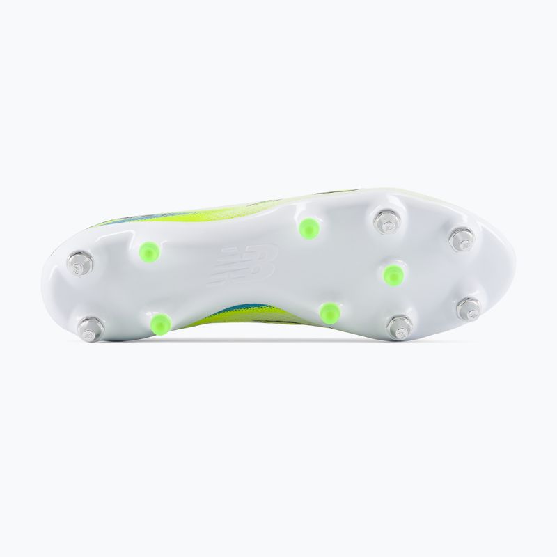Buty piłkarskie New Balance Furon Pro V9 SG white/alkaline green 11
