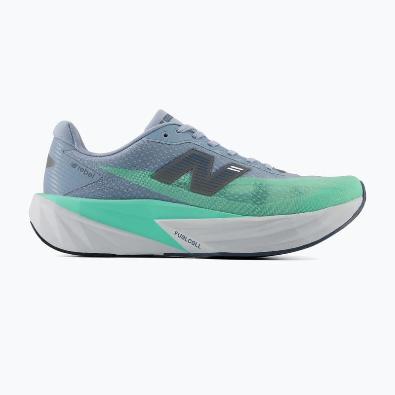 Buty do biegania męskie New Balance FuelCell Rebel V5 light arctic grey/bright mint 9