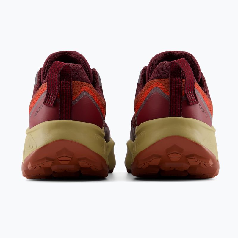 Buty do biegania męskie New Balance Fresh Foam X Hierro V9 mulled wine/neo flame 9
