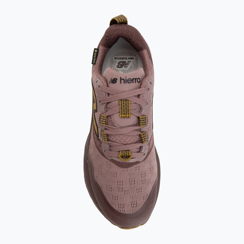 Buty do biegania damskie New Balance Fresh Foam X Hierro V9 pebble/fast track 5