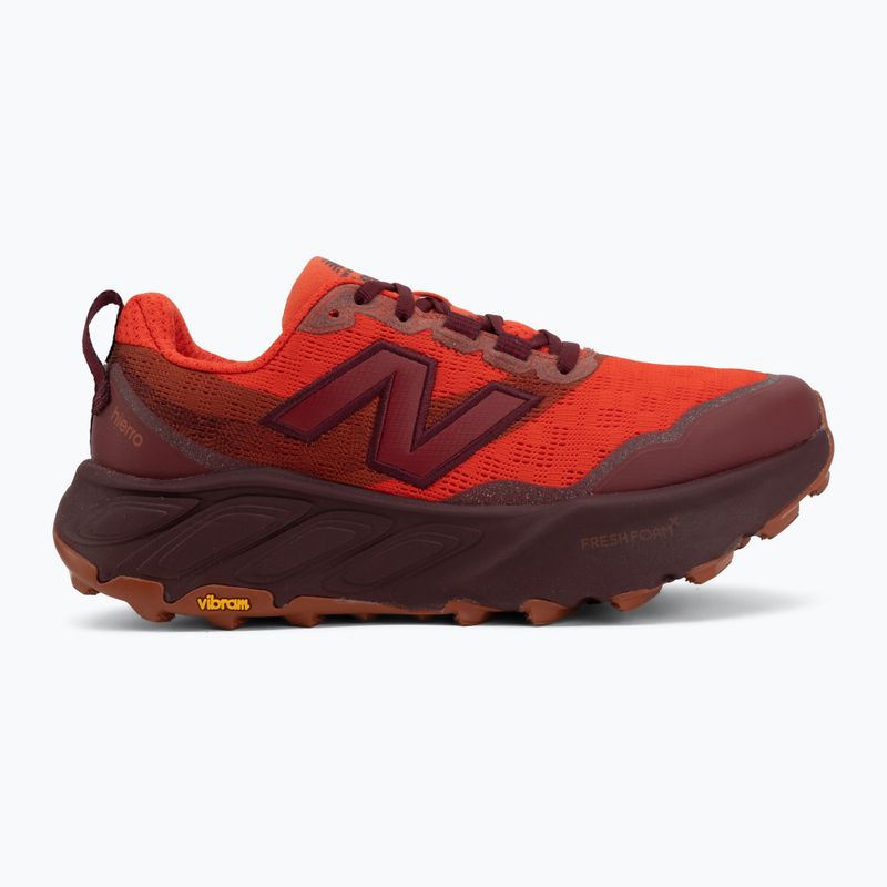 Buty do biegania męskie New Balance Fresh Foam Hierro V9 neo flame/mulled wine 2