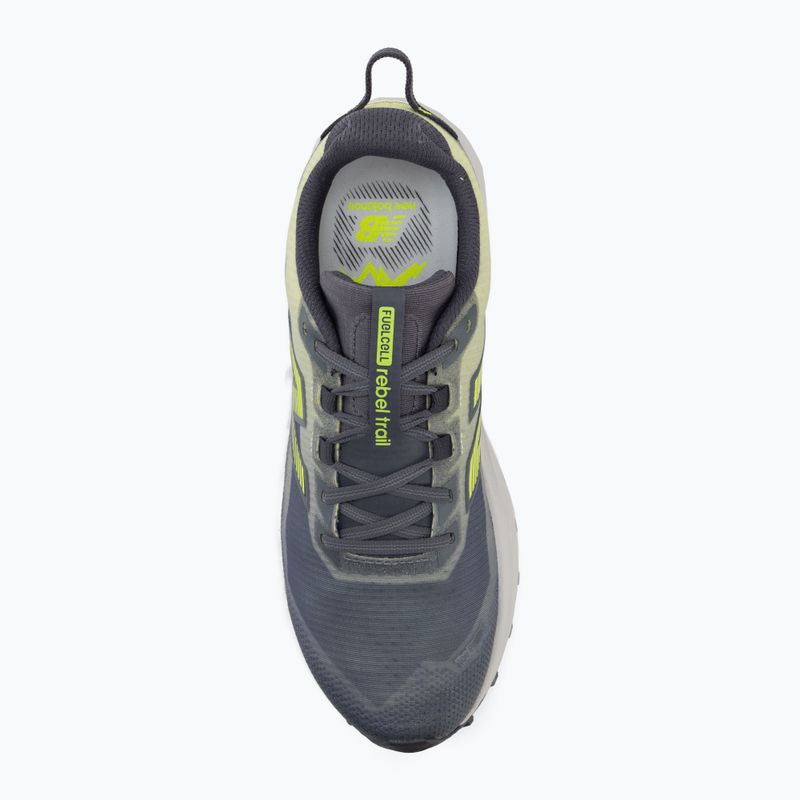 Buty do biegania męskie New Balance Rebel Trail V1 arctic grey/alkaline green 5