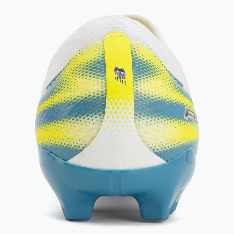 Buty piłkarskie dziecięce New Balance Furon Team V9 FG white/alkaline green 6