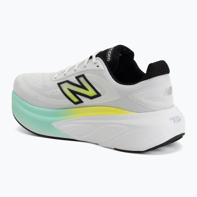 Buty do biegania męskie New Balance Fresh Foam More V6 white/bright mint 3