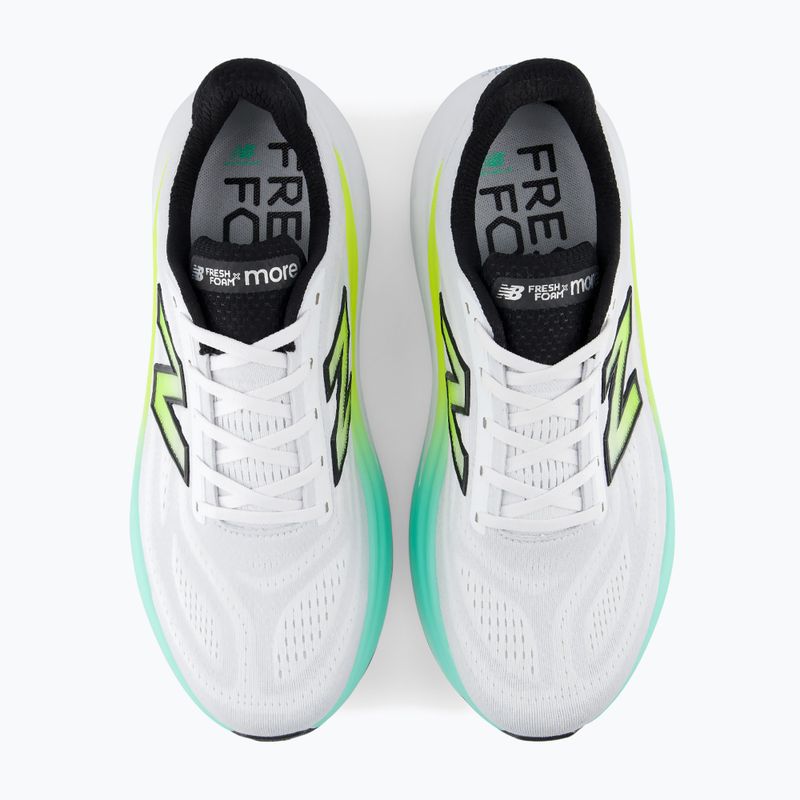 Buty do biegania męskie New Balance Fresh Foam More V6 white/bright mint 11