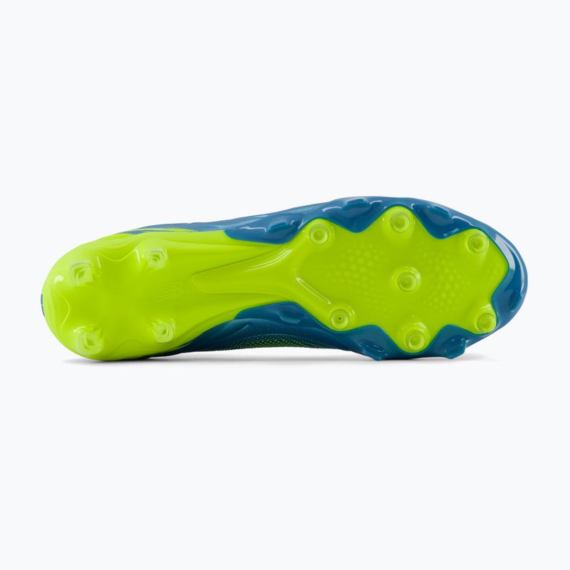 Buty piłkarskie New Balance Tekela Pro Low V5 FG metallic blue/alkaline green/Team Navy 10