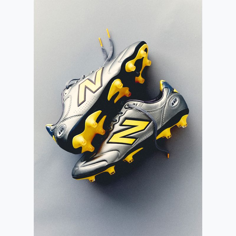Buty piłkarskie New Balance Elite Knit V3 FG grey 8