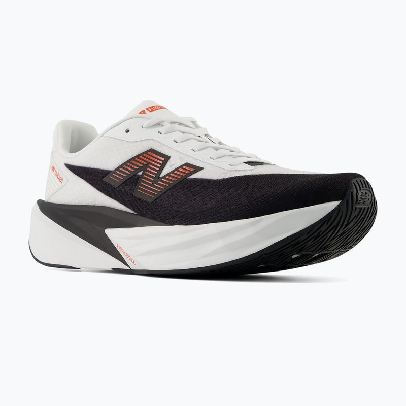 Buty do biegania męskie New Balance FuelCell Rebel V5 white/neo flame 8