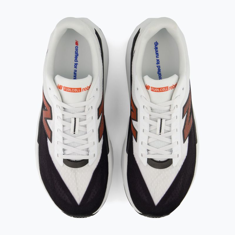 Buty do biegania męskie New Balance FuelCell Rebel V5 white/neo flame 12