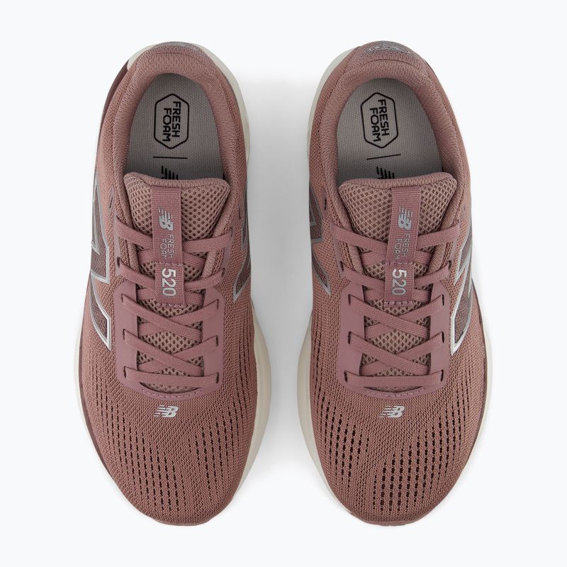 Buty do biegania damskie New Balance Fresh Foam 520's V9 pebble/fast track/silver metallic 5