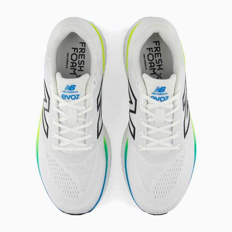 Buty do biegania męskie New Balance Fresh Foam Evoz V4 white/black/altitude 10