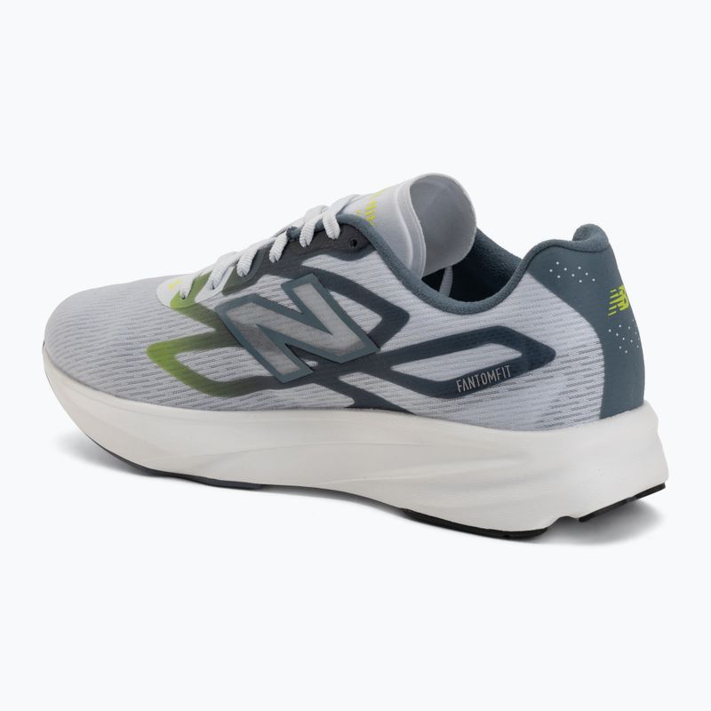 Buty do biegania męskie New Balance FuelCell Flite-R V1 fresh air/shadow blue/alkaline green 3