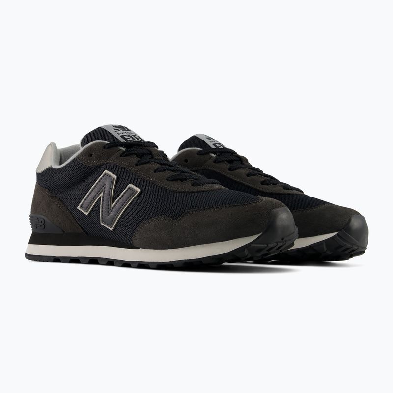 Buty męskie New Balance Classic 515's V3 black/black cement/silver metallic 11