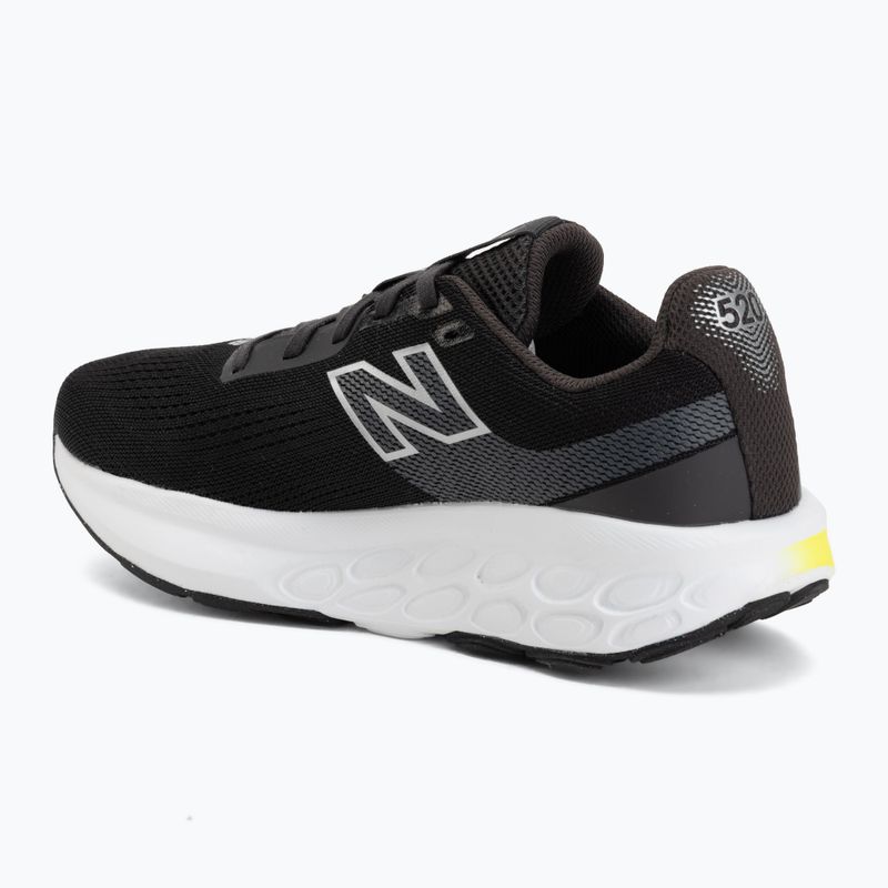 Buty do biegania damskie New Balance Fresh Foam 520's V9 black cement/dark silver metallic/pink salt 3