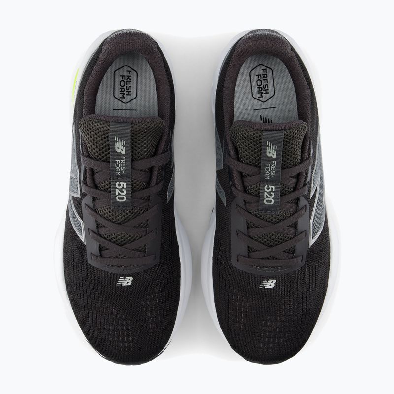 Buty do biegania damskie New Balance Fresh Foam 520's V9 black cement/dark silver metallic/pink salt 12