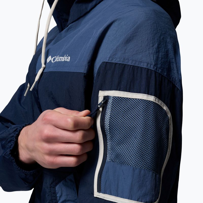 Kurtka przeciwwiatrowa męska Columbia Challenger II Windbreaker collegiate navy/dark mountain 8