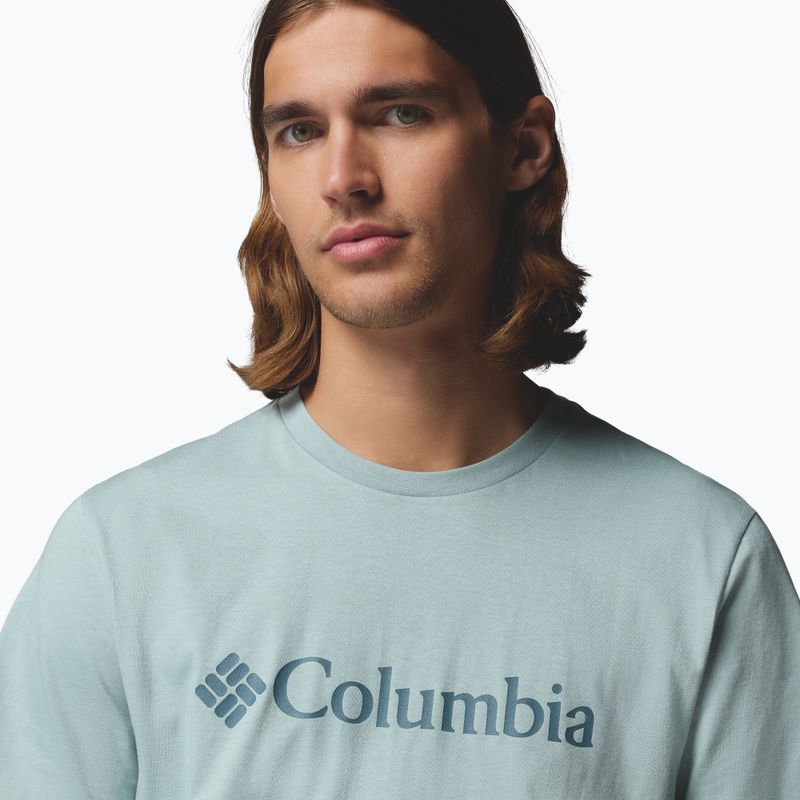 Koszulka męska Columbia CSC Basic Logo Tee crushed blue/gem columbia 5