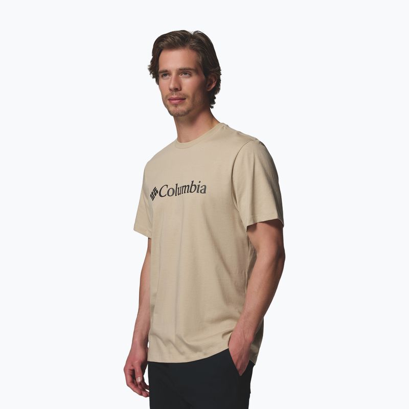Koszulka męska Columbia CSC Basic Logo Tee ancient fossil/gem columbia 4