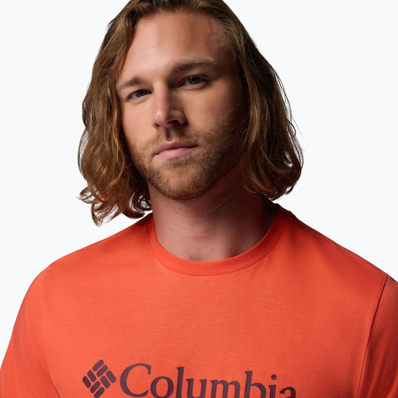 Koszulka męska Columbia CSC Basic Logo Tee zing/gem columbia 5