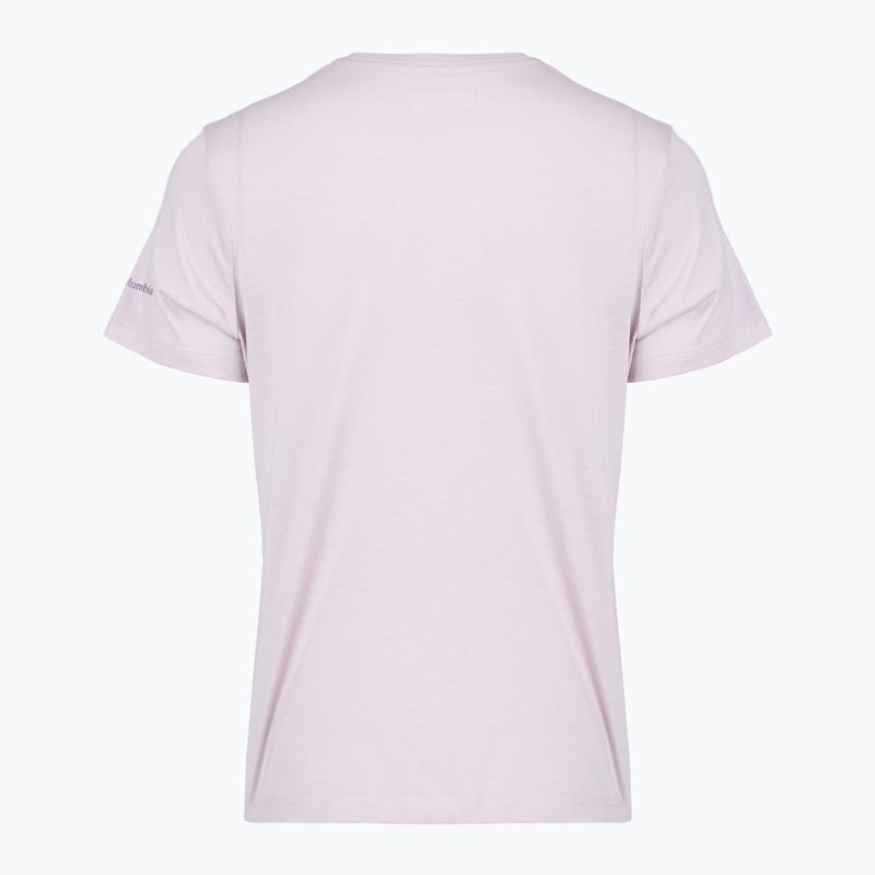 Koszulka damska Columbia Ruby Springs Graphic Fitted lavender pearl/brandrise 2