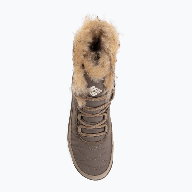 Śniegowce damskie Columbia Minx Shorty IV wet sand/khaki 5