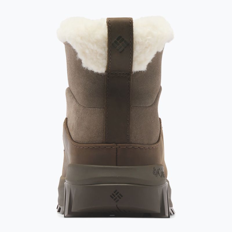 Śniegowce damskie Columbia Snowtrot Ease mud/cordovan 9