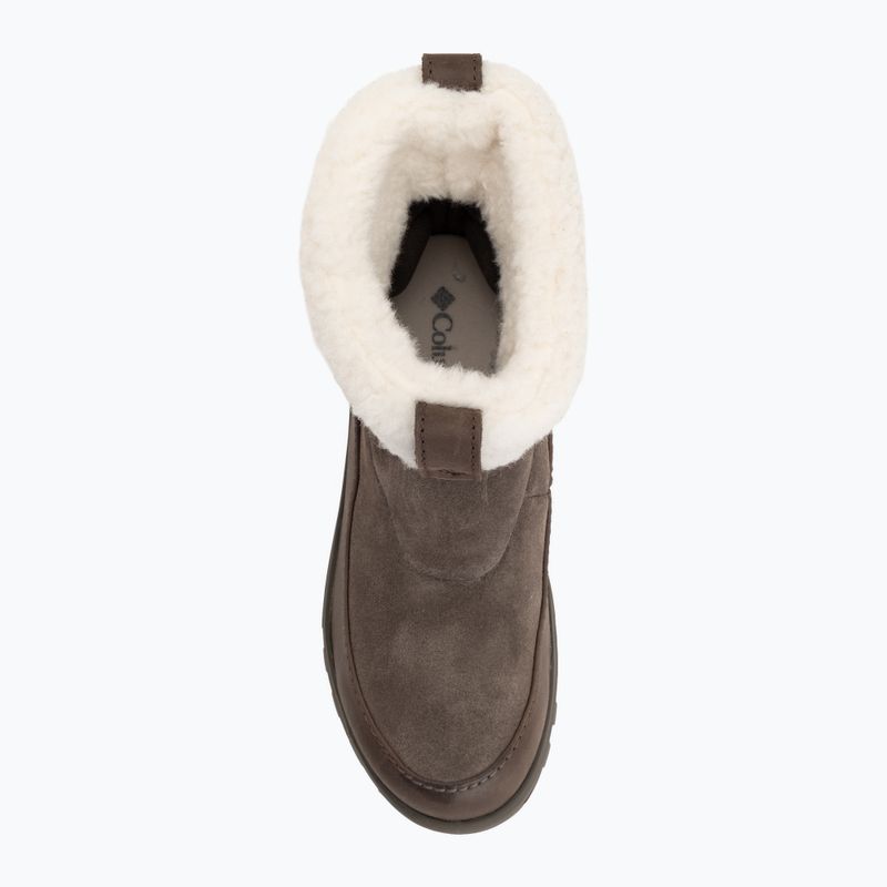Śniegowce damskie Columbia Snowtrot Ease mud/cordovan 5