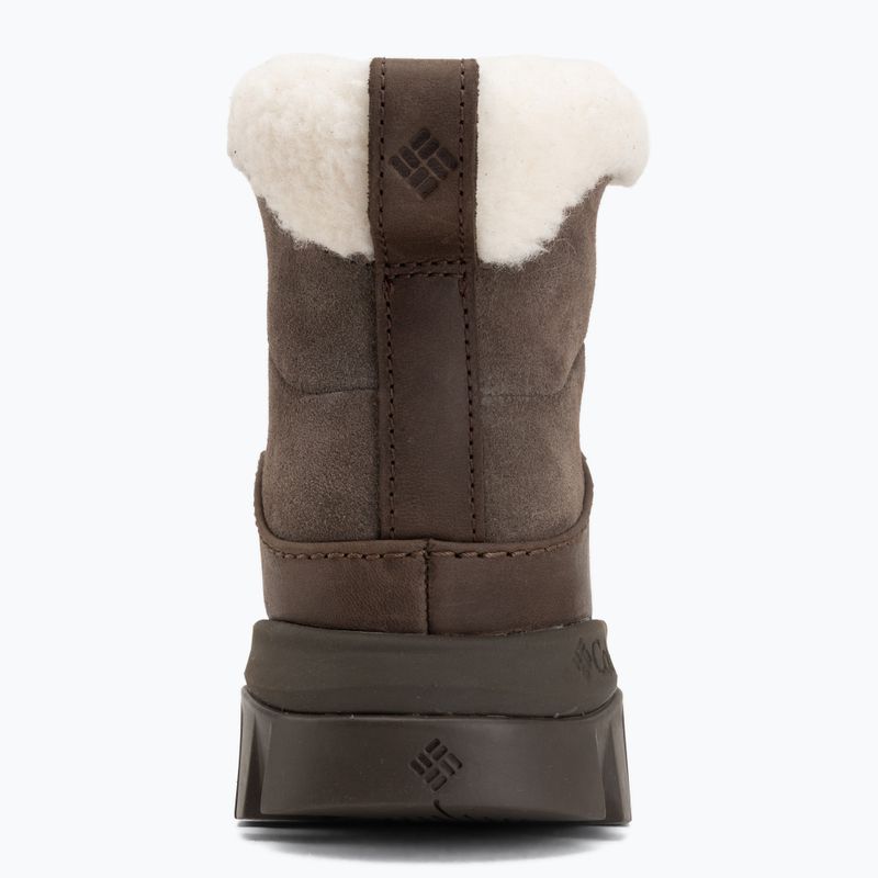 Śniegowce damskie Columbia Snowtrot Ease mud/cordovan 6