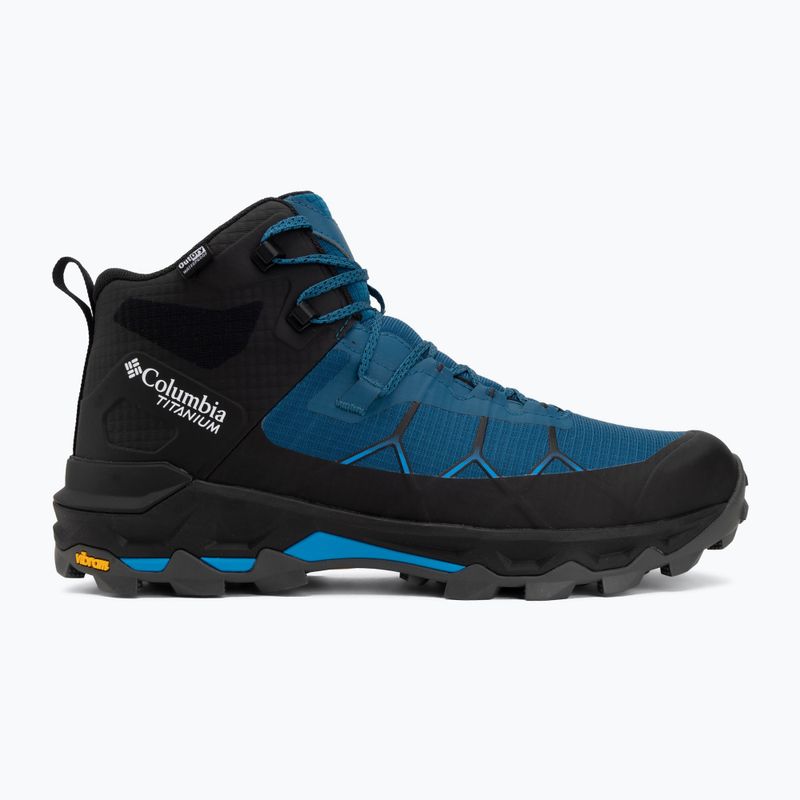 Buty trekkingowe męskie Columbia Peakfreak Titanum Outdry Mid phoenix blue/compass blue 2