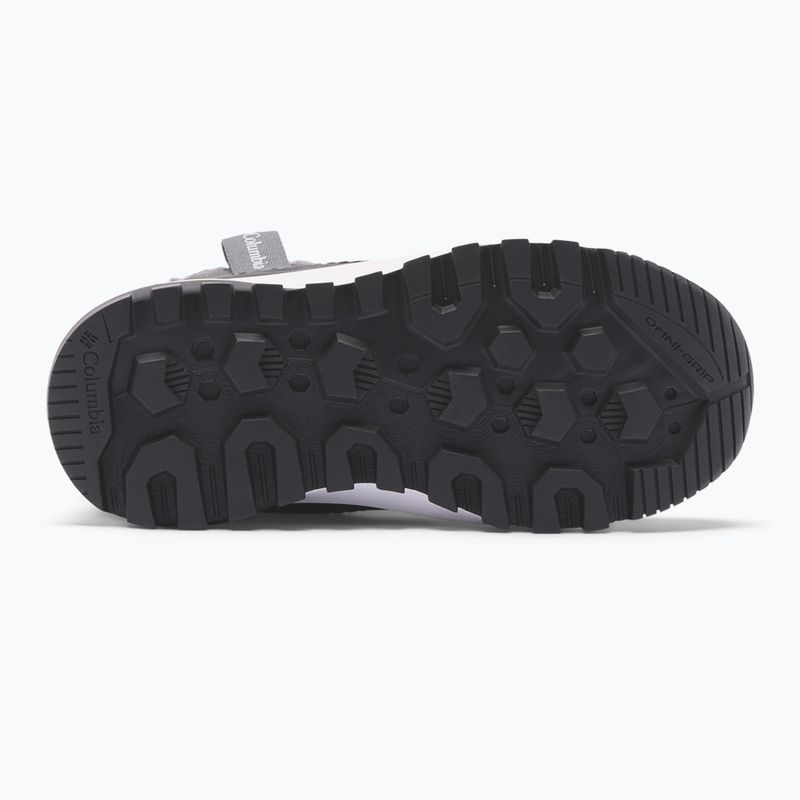 Śniegowce dziecięce Columbia Snowtrot Ease graphite/black 5
