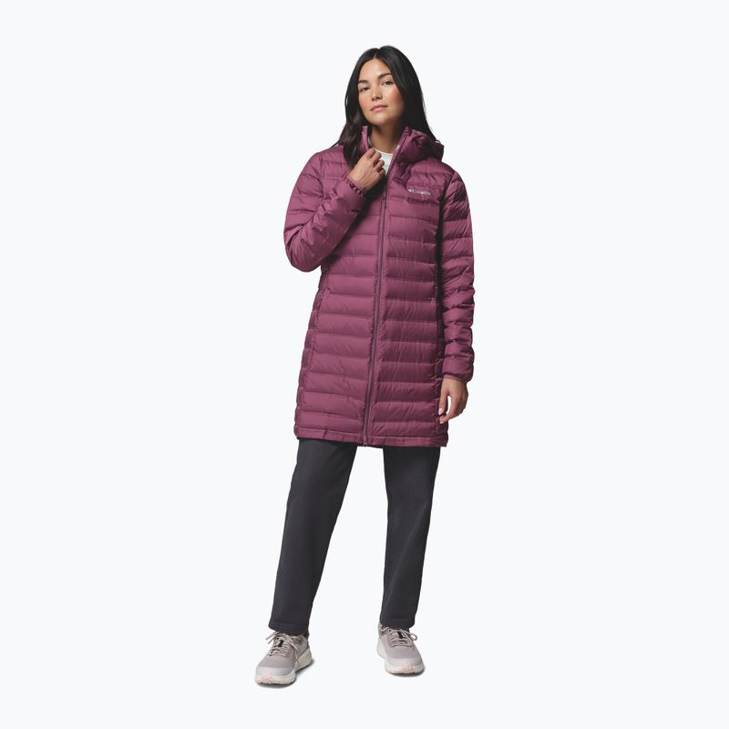 Kurtka puchowa damska Columbia Lake 22 II Down Long Hooded antique mauve 2
