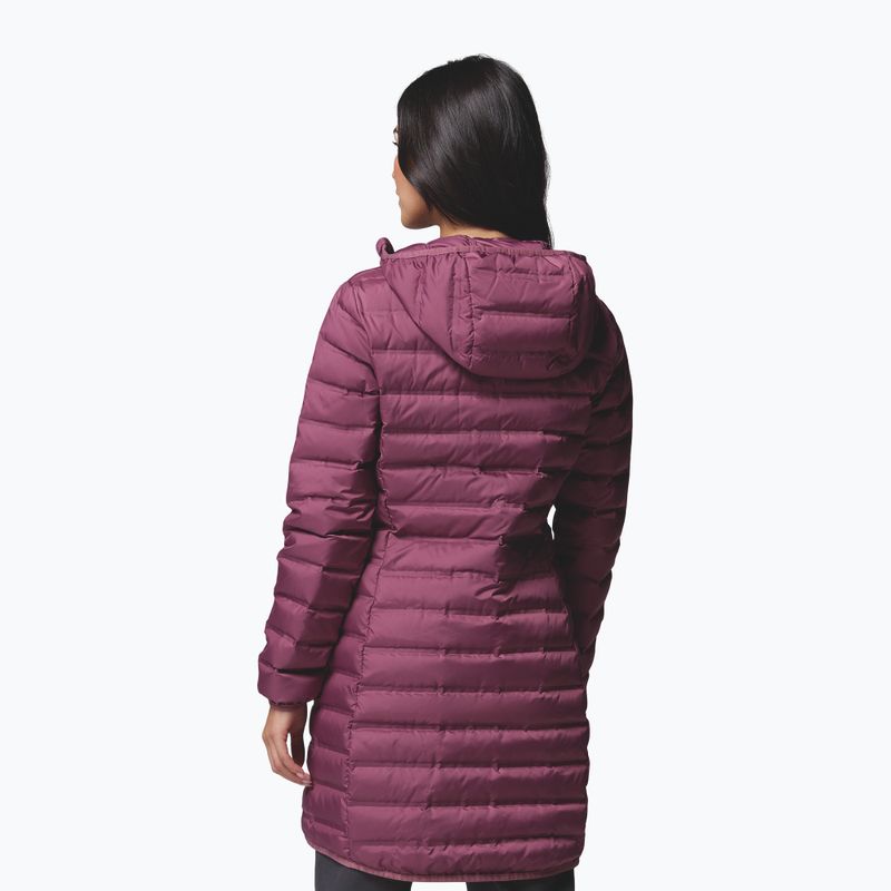Kurtka puchowa damska Columbia Lake 22 II Down Long Hooded antique mauve 3