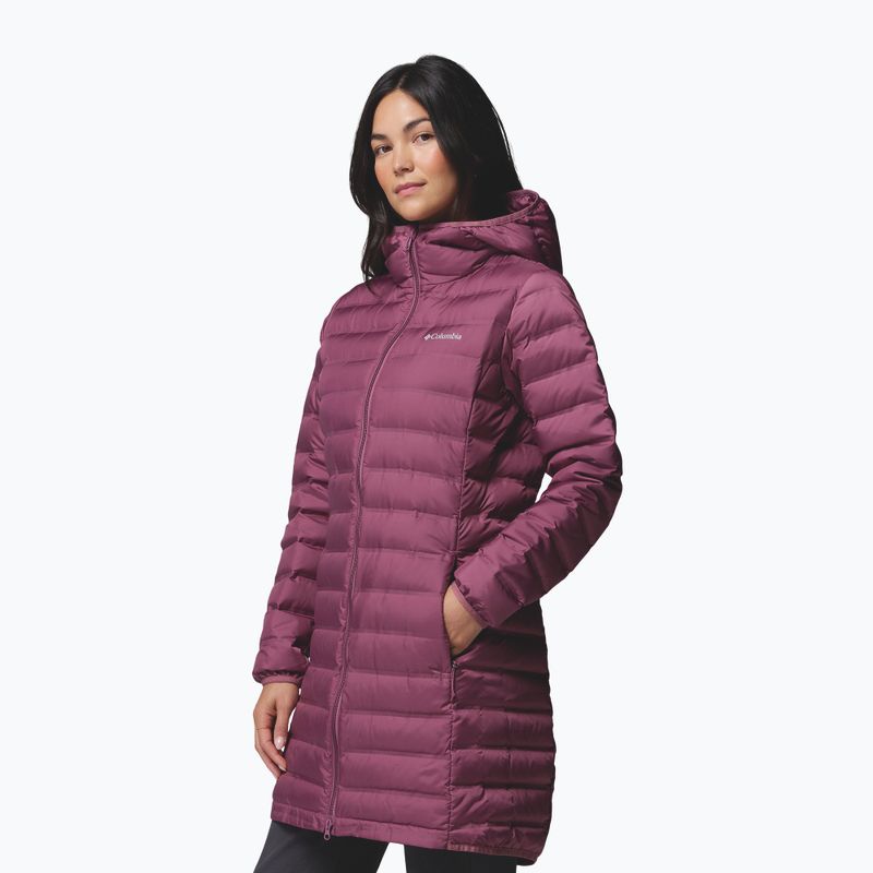 Kurtka puchowa damska Columbia Lake 22 II Down Long Hooded antique mauve 4